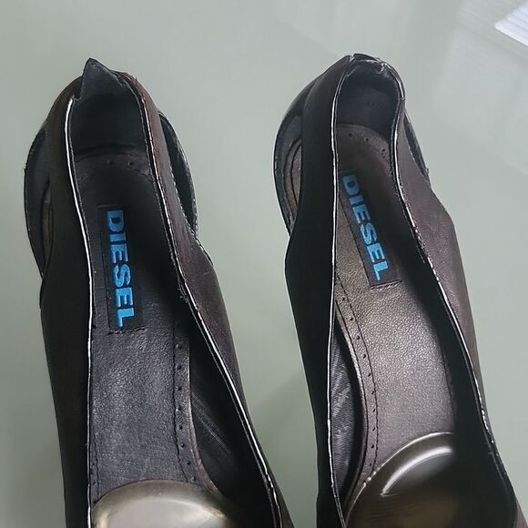 Diesel Light My Fire Leather Heels - Picture 10 of 15